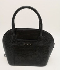 OSPREY LONDON Black Tophandle  Bowling Bag