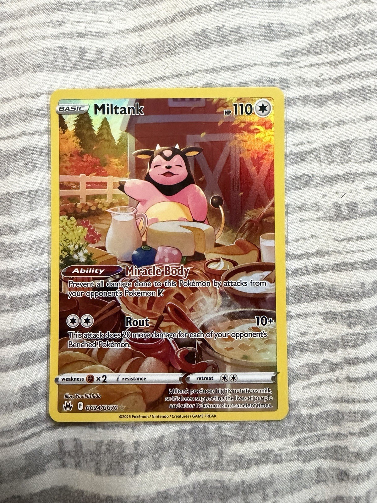 Miltank GG24/GG70 Crown Zenith: Galarian Gallery Holofoil - NM