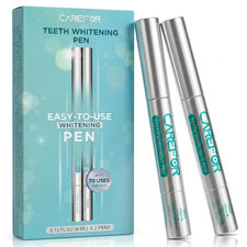Teeth Whitening Pen 2 Pack 8ml Fast-Acting 0.13 Fl Oz Pack of 2 , White
