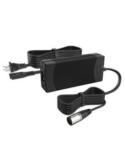 24V 3-Pin XLR Battery Charger for LASHOUT 24 Volt 400 Watt 600W Electric