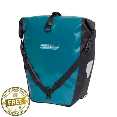 ORTLIEB Back-Roller Classic Pannier Set 40L Blue, IP64 Waterproof