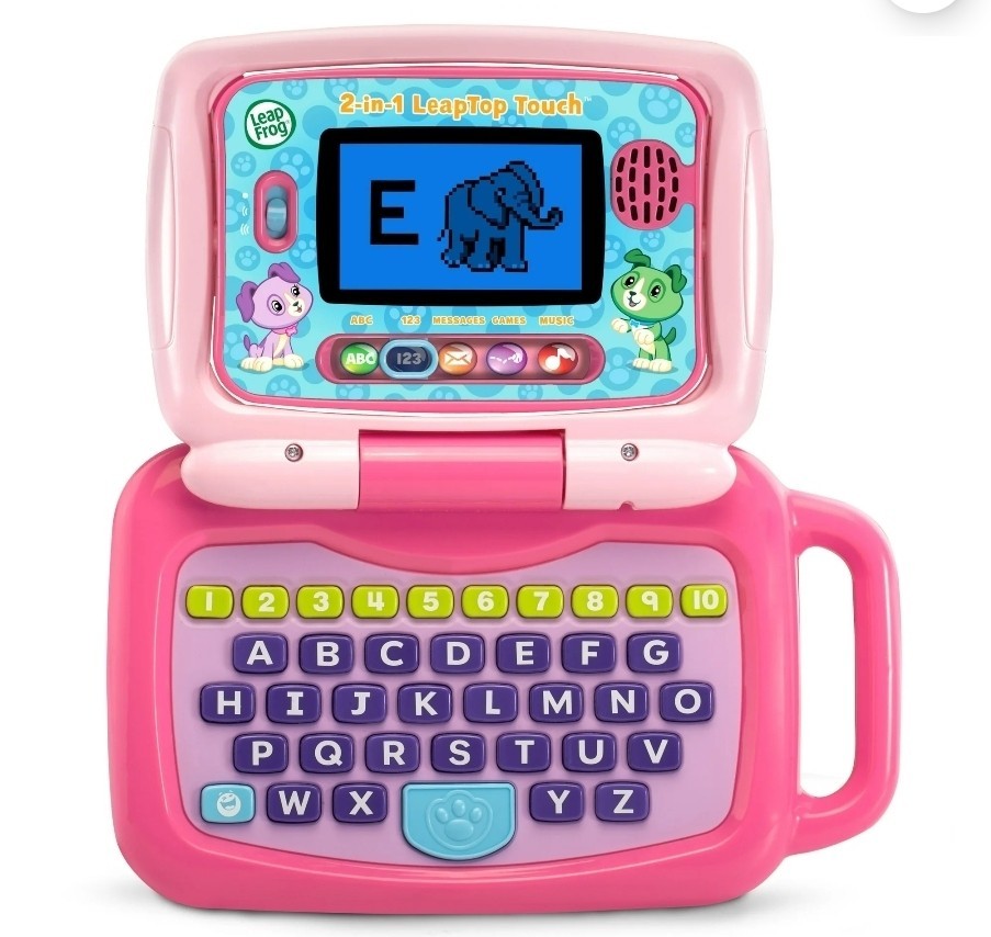 LeapFrog 2-in-1 LeapTop Touch (Pink) Baby and Toddler Toys
