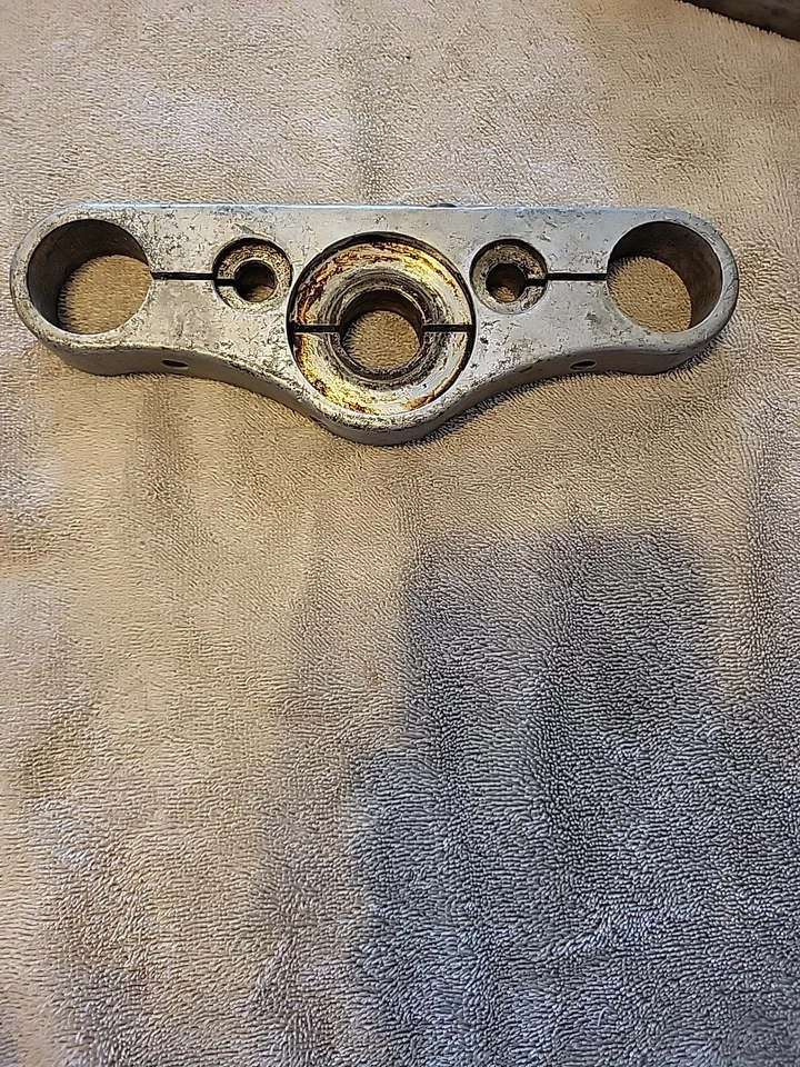 1977 MAICO AW 125 250 400 440 BRAÇADEIRAS TRIPLAS MOTOCICLETA VINTAGE - Imagem 2 de 4