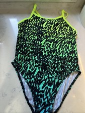 FANTASTIC CONDITION FUNKITA SINGLE STRAP SPRAYING ALIVE COSTUME SIZE UK GIRLS 14