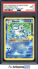 Pokemon 2021 Blastoise 2/102 Holo Celebrations Classic PSA 9