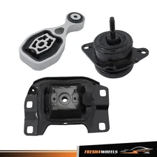 Motor & Torque Strut & Trans Mount 3PCS Set For Ford Explorer 2.3L AWD 2016-2019