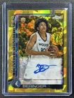 JOAN BERINGER 2025-26 TOPPS CHROME SAPPHIRE ROOKIE AUTO GOLD REFRACTOR RC 33/50