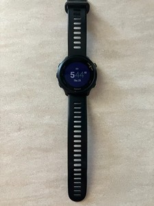 Garmin Forerunner 55 Black GPS Running Watch Heart Rate Monitor Read Desc