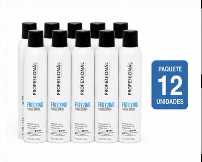 Professionäl Freezing Finish Spray Intense Hold Texturizing 10oz [ Pack - 12 ]