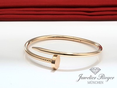 Cartier Armreif Juste un Clou Rosegold 750 Größe 17 2014 Gold Damen