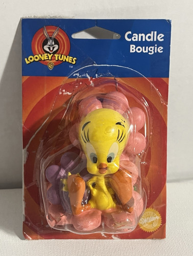 Wilton Tweety Looney Tunes Birthday Cake Candle Vintage Scent Free MPN 2811