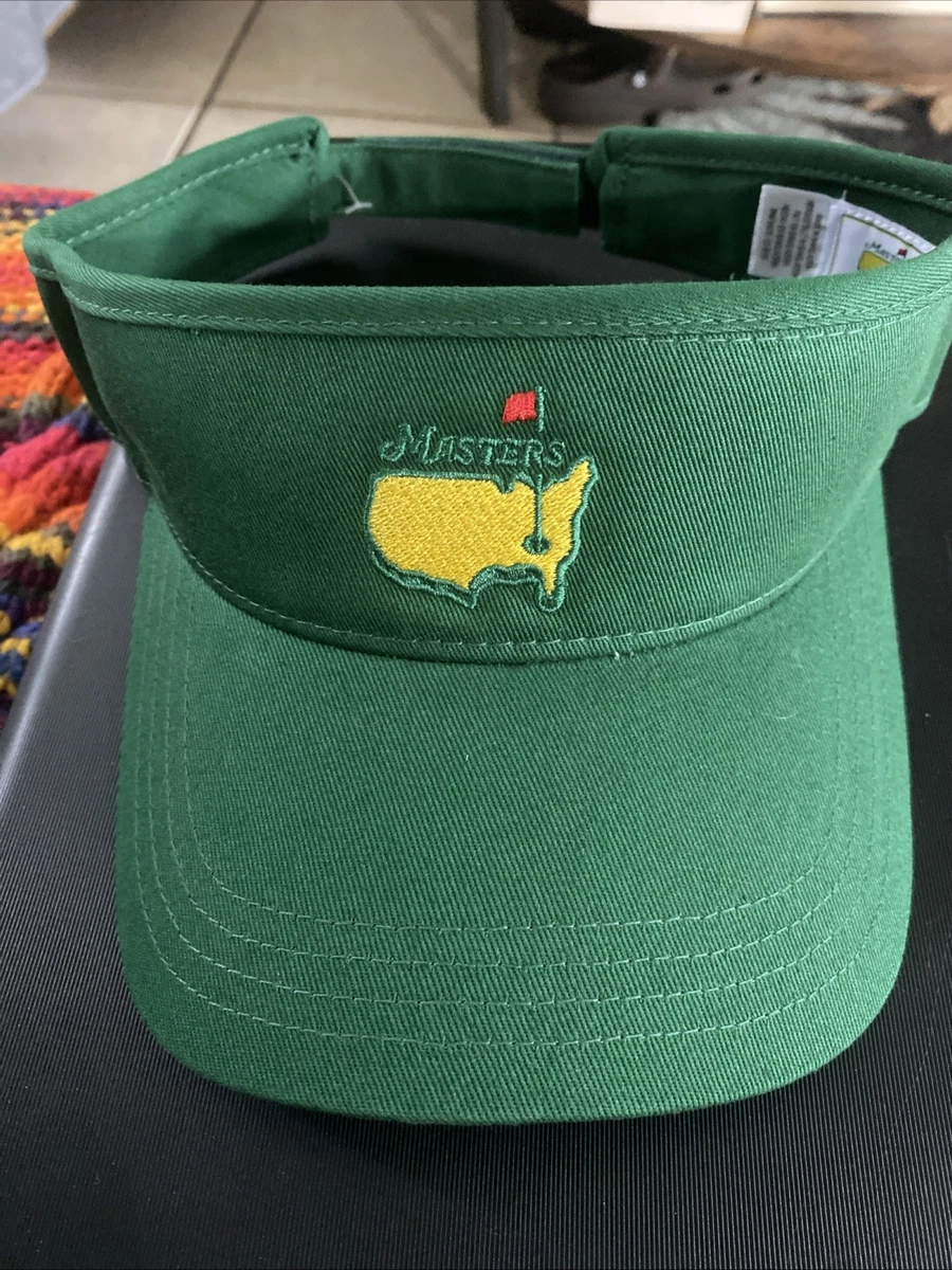Masters visor- grey with copper/gold masters logo- NWT Masters Visor In Golf Visors & Hats for sale | eBay main image 4