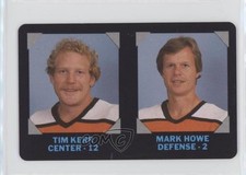 1985-86 7-Eleven NHL Collectors' Series Tim Kerr Mark Howe #14 HOF 0nr3