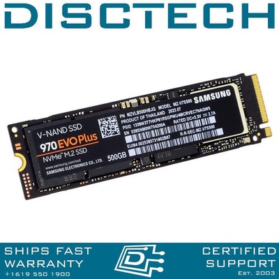 Samsung 970 EVO Plus MZ-V7S500B/AM 500GB M.2 MLC SED PCIe NVMe Solid State Drive