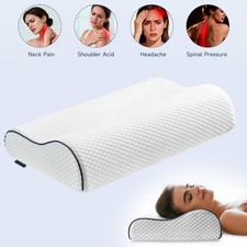 Memory Foam Pillow Head Neck Support Pillows Sleep Bed Pillow Cervical Pillow