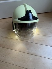 Casco antincendio originale MSA Gallet F1 XF taglia M lampade LED casco Firestarter 2021