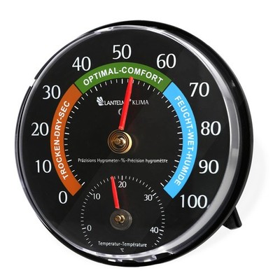 Innen Thermometer Hygrometer Analog Luftfeuchte Luftfeuchtigkeit Raumklima