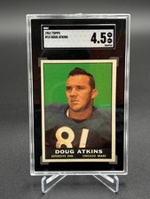 1961 Topps Football Doug Atkins #15 Chicago Bears