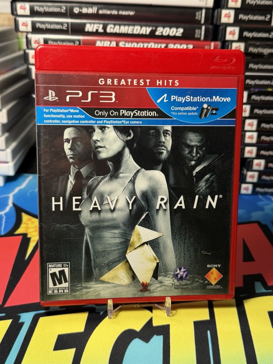 Heavy Rain PS3 Game (Sony PlayStation 3) Complete w/ Manual