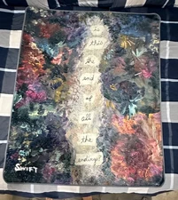 Taylor Swift KOMH King Of My Heart Reputation Fleece Blanket RARE OFFICIAL 