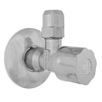 Eckventil 1/2'' Mit Schubrosette, LäNgenausgleich Asag Selbstdichtend Verchromt