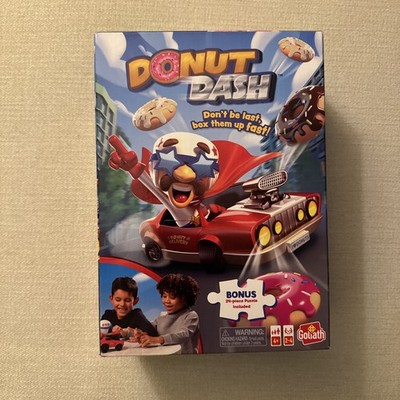 Goliath Donut Dash Game Ages 4+ 2 4 Players Kids Family Action Game