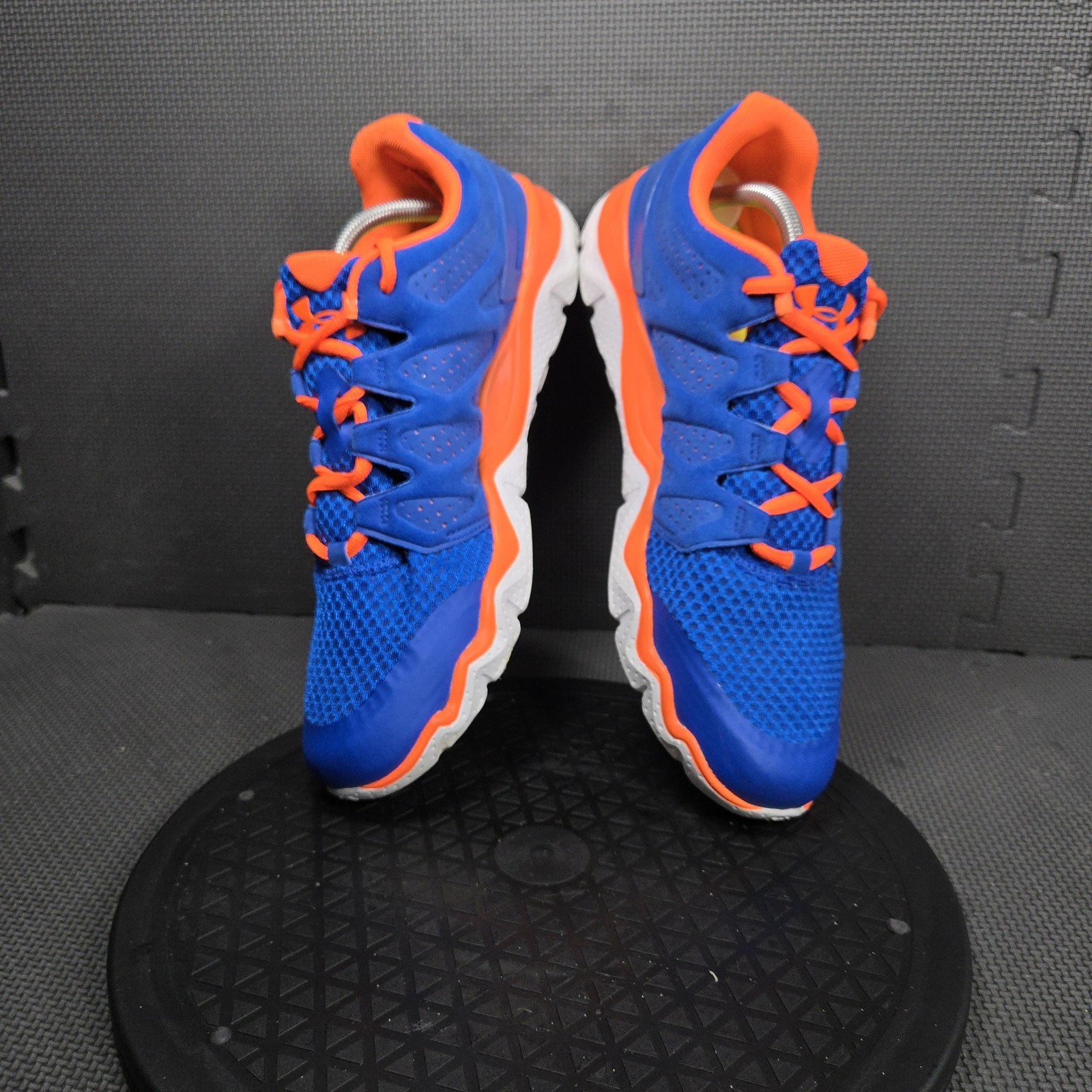 Under Armour Micro G Shoes Mens Size 11.5 Blue Orange Sneakers 1255123-406 thumbnail 5