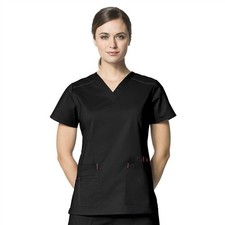 New Wonder Wink 6108 Women's WonderFlex Verity V-Neck Scrub Top XL