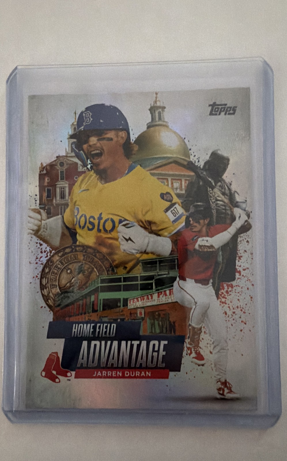 2025 Topps Chrome - Home Field Advantage Jarren Duran #HA-24