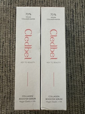 Cledbel Key To Beauty 73% Vegan Collagen Water Booster Serum 5.07 oz BB9/27 2ct