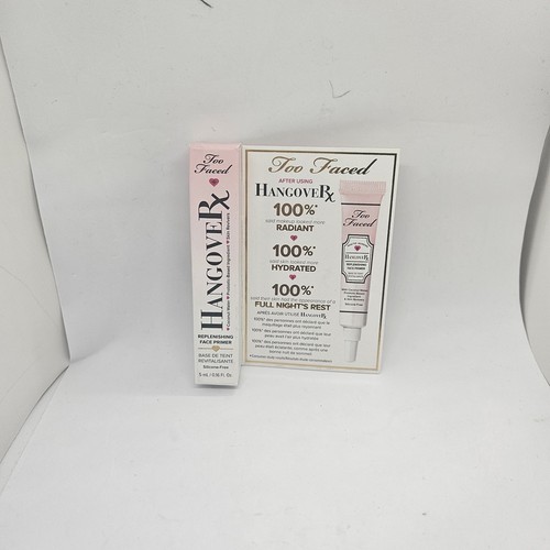 2 imprimación facial reponedora Too Faced Hangover Rx 0,16 oz cada una nueva en caja - Imagen 2 de 7