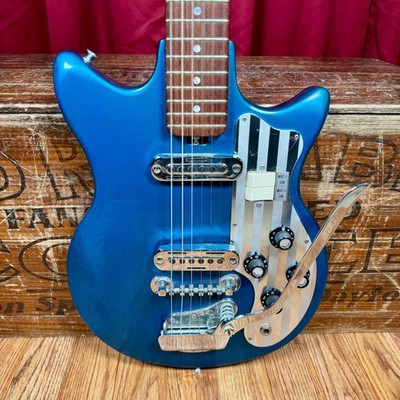 1965 Teisco Del Rey ET-201 Electric Guitar Blue | eBay