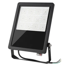 LED Flood Light with 4 Selectable Wattage 200W/150W/100W/75W, Dusk-to-Dawn Ph...