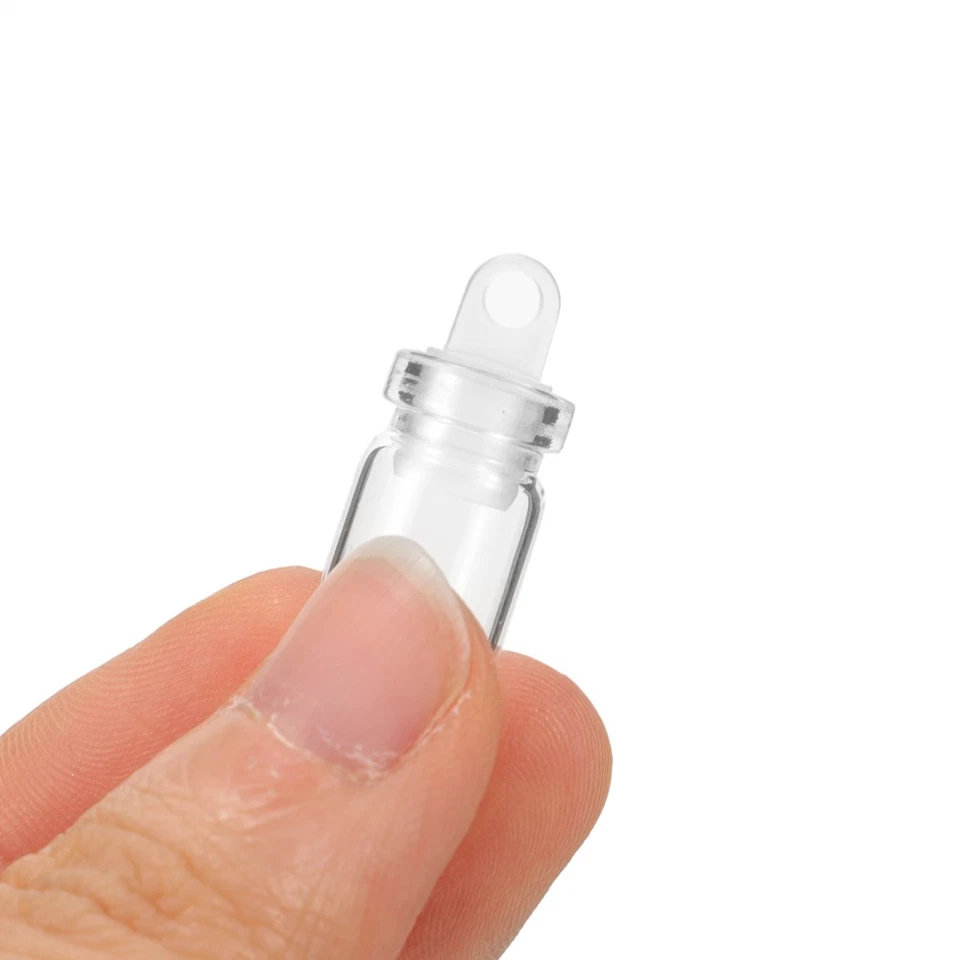 10 Pcs Kleine Weckgläser Glas Flasche Flaschen Mini-Gläser Mit Deckel - Bild 4 von 4