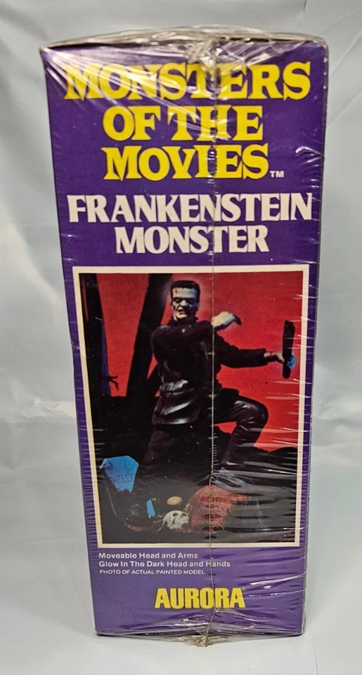 1975 Aurora Monsters Of The Movies Frankenstein Monster Factory Sealed Vintage - Image 4 of 4
