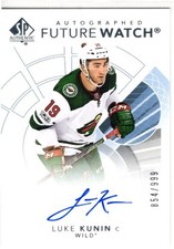 2017 SP Authentic Future Watch 854/999 Luke Kunin (2018-19 Update) #152 Auto