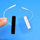 2Pcs Tens Machine Electrode Pad Self Adhesive Electrodes Pad Reuseable 1.2*6.5cm