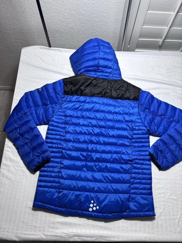 SPARTAN BY CRAFT EAZE FUSION GEFÜTTERTE WARME REISSVERSCHLUSSJACKE - Herren Large blau neu mit Etikett - Bild 12 von 13