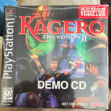Tecmo Kagero: Deception II Demo CD Sony PlayStation 1 NTSC-U/C Not for Resale