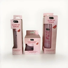 B. Pure Glow Up Bundle: Night Moisturizer, Toner, And Serum Watermelon