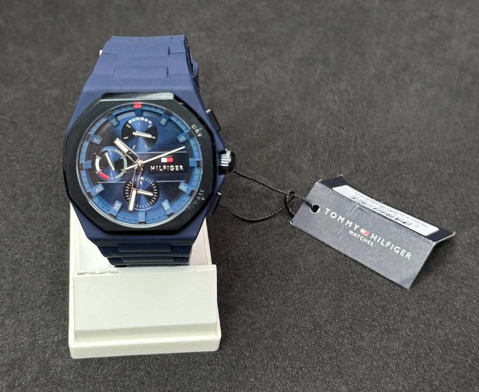 Reloj Hombre TOMMY HILFIGER TROY 1792122 con Fecha Multifunción Foto 2 de 4