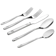 60-Piece Flatware Set, Stainless Steel, Service for 12
