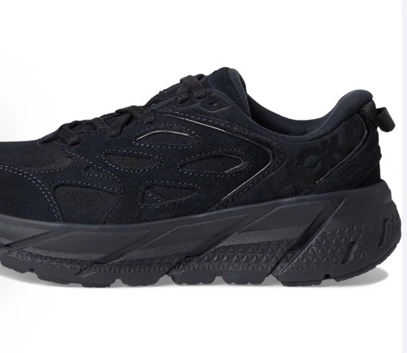 Hoka One One HOKA Clifton L Suede Triple Black for sale | eBay