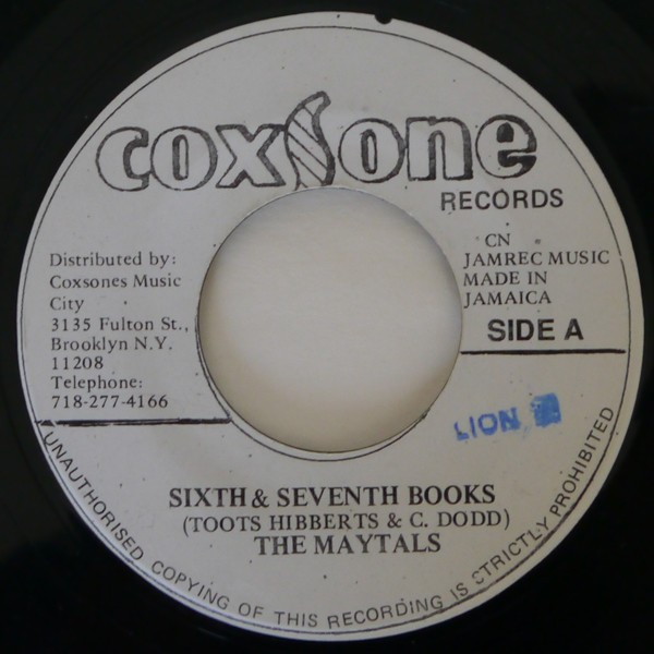 The Maytals - Sixth & Seventh Books (7") (Very Good Plus (VG+)) - 4261163469