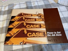 Case Full Line Construction Sales Brochure 40 Pages 1991