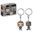 Funko Pocket POP! Movies Jurassic Park 2 Pack - Owen and Blue Keychain
