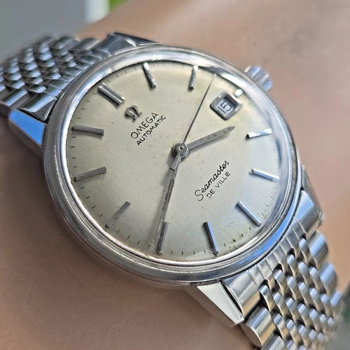 Vintage OMEGA Seamaster mens automatic Ref166002 cal565 Date 1966 G2U