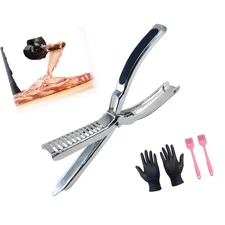 Rib Membrane Removal Tool,Stainless Steel Rib Prep Tool Membrane Remover,Ergo...