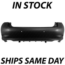 New Primered - Rear Bumper Cover Fascia For 2013 2014 2015 Lexus Es350 W Park New Primered - Rear Bumper Cover Fascia For 2013 2014 2015 Lexus Es350 W Park