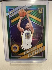 Stephen Curry 2020-21 NBA Panini Donruss Complete Players Green Flood SP #6
